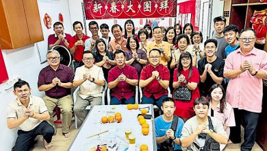 Photo of 【大山脚柏达城盂兰胜会新春团拜】郑力宁：主动清理垃圾 庆佳节应文化文明并行