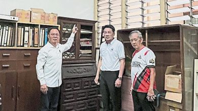 Photo of 扩建工程影响建筑结构 紫昌阁香炉移位跌落