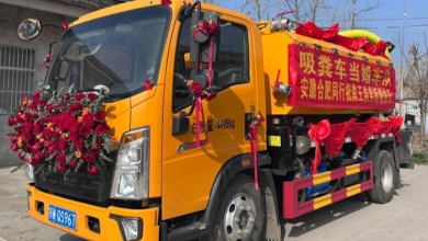 Photo of 吸粪车当婚车！掏粪工结婚 全国多地同行组车队迎亲