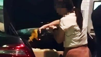Photo of 一对男女用桶添油 柔貿消局促現身助查