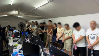 Photo of 柬埔寨突袭网络诈骗窝点 49人落网含3大马人