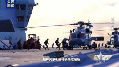 Photo of 大场面!直击解放军海陆空火箭军联合登陆抢滩演练