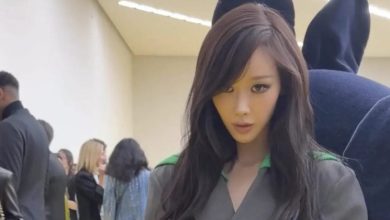 Photo of aespa Giselle疑削骨过头？脸颊暴瘦变倒三角形