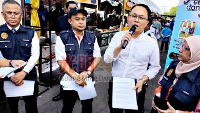 Photo of 巡查斋戒月市集食安 槟卫生局开235罚单