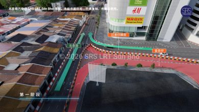 Photo of 槟轻快铁施工在即 多区交通将大改道