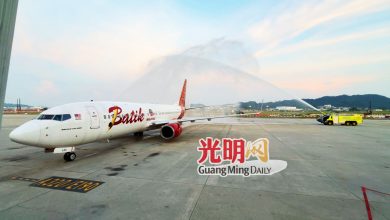 Photo of 峇迪航空士乃直飞槟首航 两地交通往来更便利