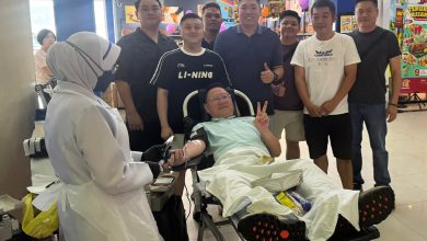 Photo of 二条石青体会办捐血 成功筹112包血