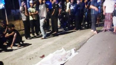 Photo of 疑飙摩多致车祸 酿1死1伤悲剧