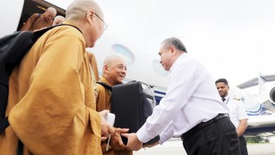 Photo of 陆兆福恭迎星云大师灵骨 “领悟大师理念社会更和谐”