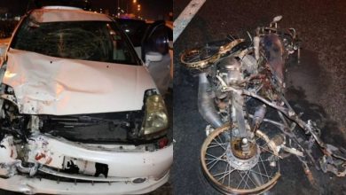 Photo of 退休警借骑RXZ 对撞MPV后起火丧命