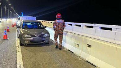 Photo of 槟二桥留证件拖鞋  男子疑坠海下落不明