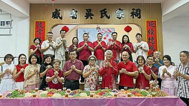 Photo of 威省吴氏宗祠新春团拜 宗亲齐聚贺新岁