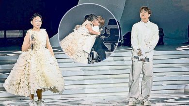 Photo of 王菀之开唱 张敬轩突击抱起