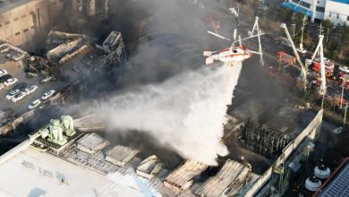 Photo of 韩汽车零件厂大火 14失踪者皆罹难