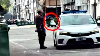 Photo of 后巷向餐馆索食物 巡警斋戒月偷吃？警：开档查