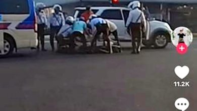 Photo of 司机心脏病发困车龙 交警助开道获网大赞