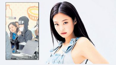 Photo of BLACKPINKJennie登机查验身份 摘口罩不情愿