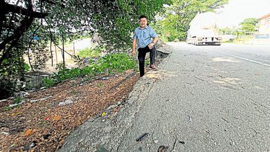 Photo of 峇都知甲旧路土崩 李锡稳促速处理免危害安全