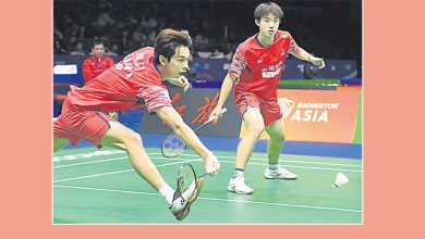 Photo of 中国胡林组合男双折桂 “走下奖台一切归零”