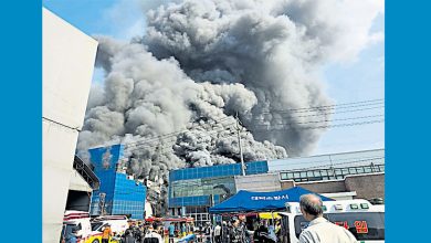 Photo of 韩零件厂大火搜救结束 14失联者确认全遇难