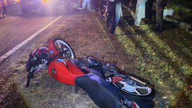 Photo of 撞摩多与轿车 军人当场死亡
