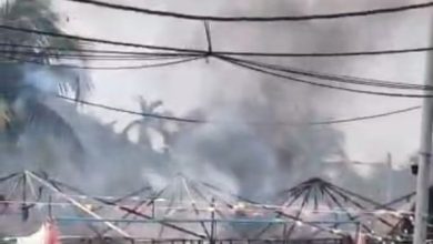 Photo of 又有烟花摊失火 燃爆声近半小时