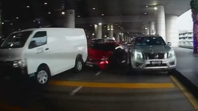 Photo of KLIA上演警匪片 红色本田连撞5车 惯犯终难逃法网