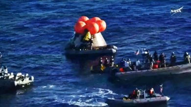 Photo of 阿提米丝2号任完成绕月 成功溅落太平洋 太空人回家了