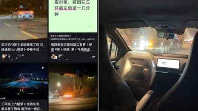 Photo of 打400通电话求救 !“萝卜快跑”无人德士集体瘫痪 乘客困车内2小时