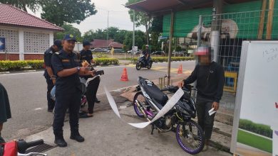 Photo of JPJ扣押2改装摩多 惊讶刹车都没有