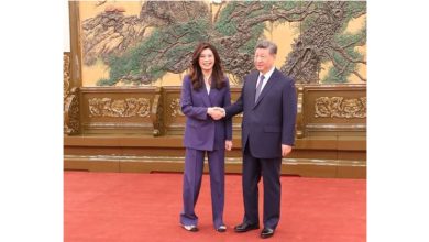 Photo of 台媒:习近平闭门会谈 赞郑丽文敢说“相当不容易”