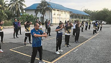 Photo of 加强体能实践健康生活 下霹警参与塑身活动