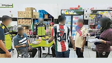 Photo of 柔移民局取缔11商业场所 扣查24无合法证外籍者