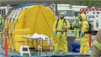 Photo of 美回收厂化学品洩漏 2死30人送院