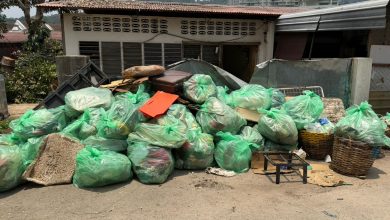 Photo of 槟岛市厅清走3罗里垃圾 助老妇家焕然一新