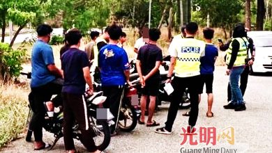 Photo of 偏远郊区也逃不过 飙车少年被带返警局