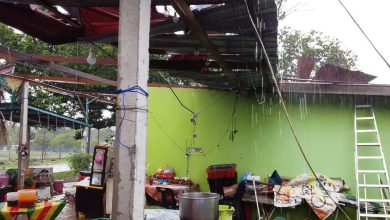 Photo of 15分钟风暴袭吉北 143民宅受损30店被毁