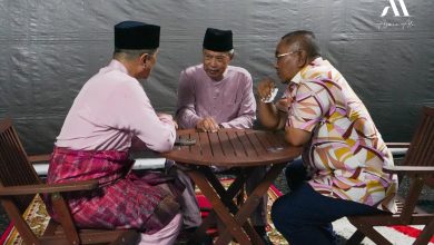 Photo of 沙努西会晤慕尤丁阿兹敏 密谈内容保密