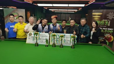 Photo of 槟斯诺克首站落幕 先失一局仍翻盘 涂成隆5比2称王