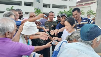 Photo of 七廊观音亭人潮不多 乞讨者不放过香客