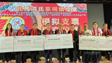Photo of 筹宗亲子女高教助学金 洪祖义吁响应延续祖德