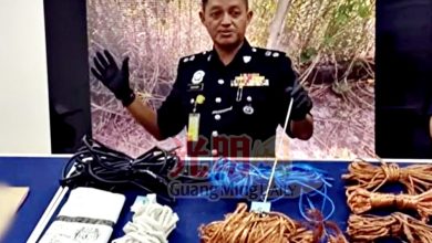 Photo of 活跃峇都古劳偷电缆 警捣破劳勿党捕5人