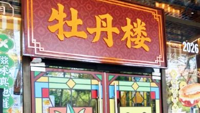 Photo of 中国麦当劳玩谐音梗 “牡丹楼”招牌挂半日被拆