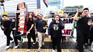 Photo of 逮捕阿占集会〡要改革不是换人 邓诒泽：再让人民噤声 选票会惩罚你