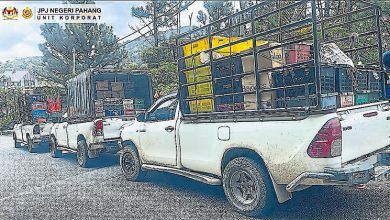 Photo of 金马仑交局 取缔禁行时段货车