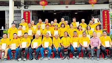 Photo of 马口紫康阁理事就职 唐南生蝉联阁长
