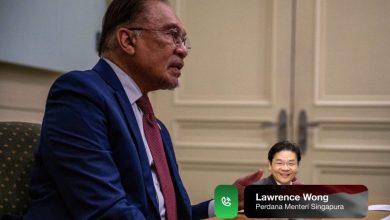 Photo of 与新加坡总理黄循财通话 安华:马新挺中东暂停火