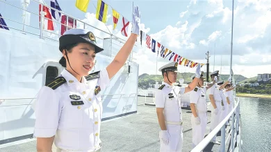 Photo of 完成历时最长任务 中国海军“丝路方舟”号医院船归国