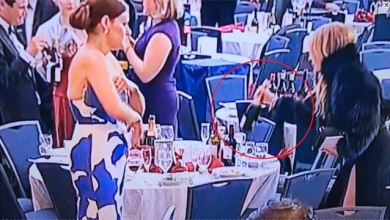 Photo of 生死瞬间仍取酒？白宫晚宴女宾客举动引热议