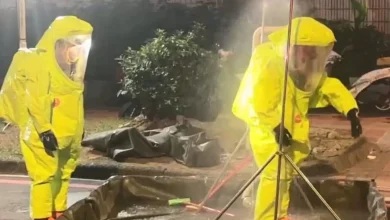 Photo of 男子床上身亡 房门贴氰化氢告示